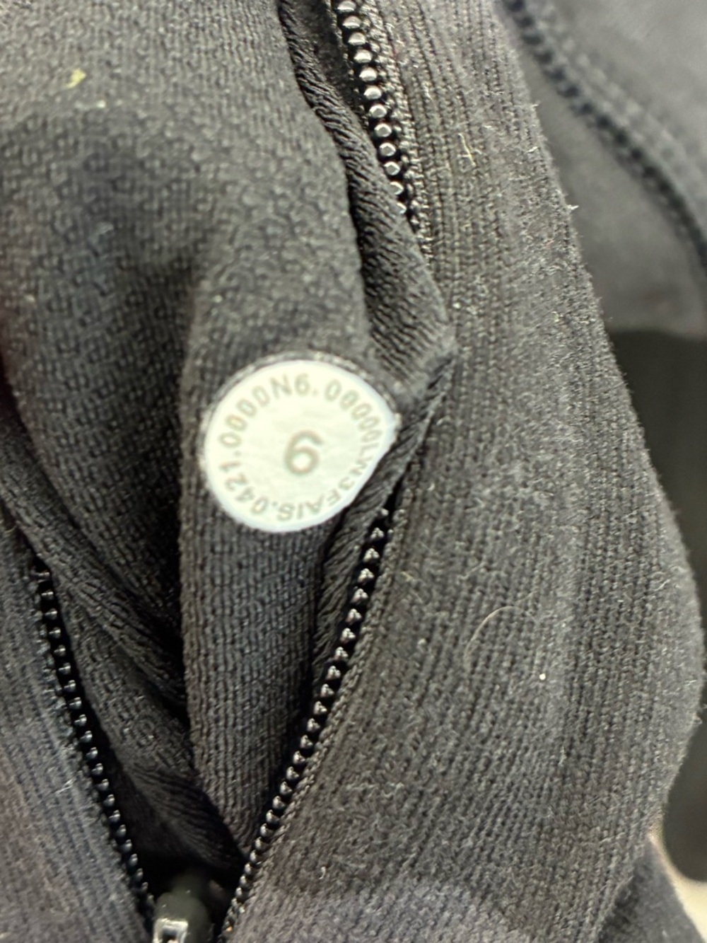 Lululemon Its Rulu Run Cropped Half-Zip | 6 | Heritage 365 Camo Deep Coal Multi - Picture 3 of 5